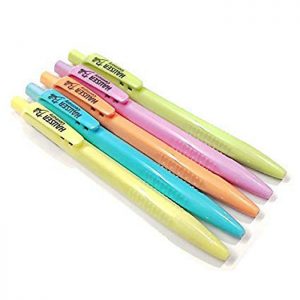 Hauser Billi Blue Ball Pen (6 X 5 Unit Pouch) (5 Assorted Colours)
