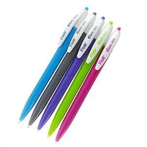 Flair Ezee Click Ball Pen Blue (12 X 5 Unit Pouch)