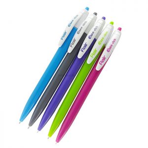 Flair Ezee Click Ball Pen Blue (4 X 5 Unit Pouch)