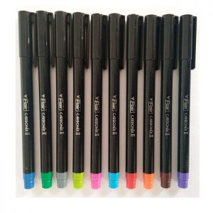Flair Carbonix Assorted Ball Pen (1 X 10 Unit Blister) 3 pkts