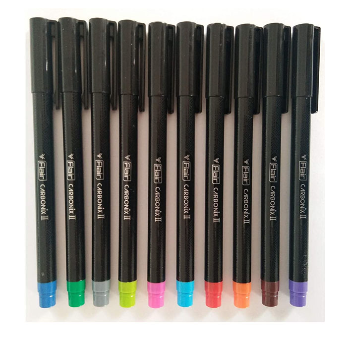 Flair Carbonix Assorted Ball Pen (1 X 10 Unit Blister) – Imperial ...