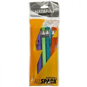 Nataraj All Spark Ball Pen (4 X 5 Unit Pouch)