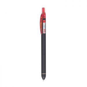 Pentel Energel Click Gel Pen Red (5 X 1 Unit Pack)
