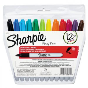 Sharpie Fine Marker Wallet 12 Colors