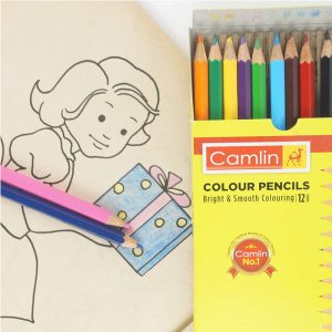Camlin Colour Pencil (12 Shades)