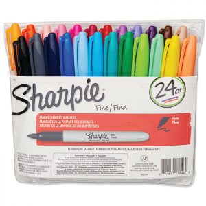 Sharpie Fine Marker Wallet 24 Colors