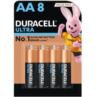 Duracell Ultra Alkaline AA Batteries (Pack of 8)