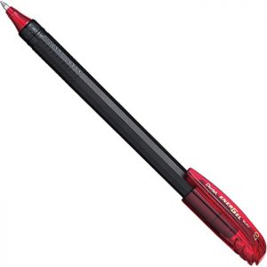 Pentel Energel Gel Pen Red (1 X 8 Unit Pack)