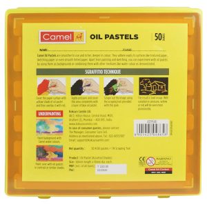 Camlin Oil Pastel Plastic Pack (50 Shades)