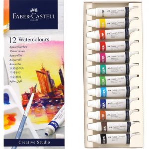 Faber Castell Creative Studio Water Colour 5 Ml (12 Shades)