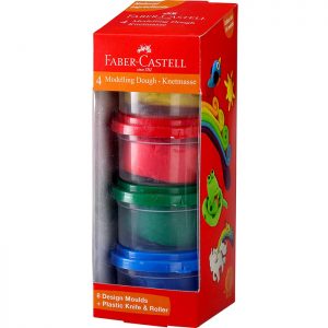 Faber Castell Modelling Dough (Pack Of 4)
