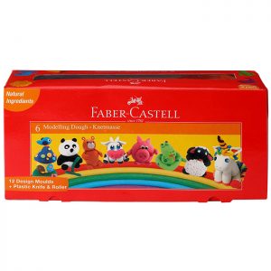 Faber Castell Modelling Dough (Pack Of 6)