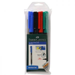 Faber-Castell Multi-Marker – Pack Of 4 (Assorted)