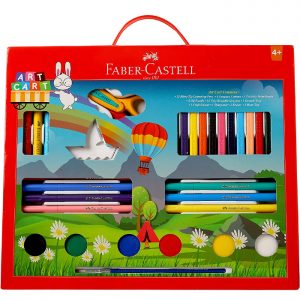 Faber Castell Art Cart Kit With Free Paint Brush