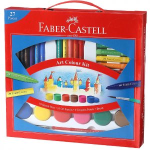 Faber Castell Art Colour Kit With Free Paint Brush