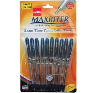 Cello Maxriter Ball Pen Combo Blue (1 X 10 Unit) & Black (1 X 10 Unit)