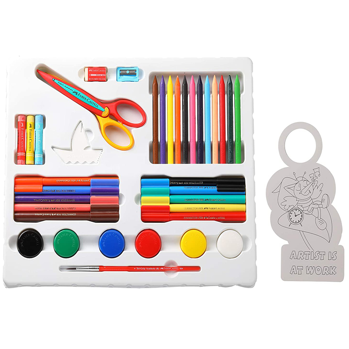 Faber Castell Art Cart Kit With Free Paint Brush – IMPERIAL STATIONERY MART