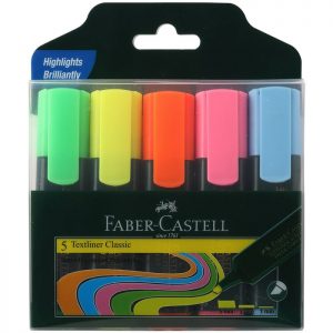 Faber Castell Highlighter (Pack Of 5)