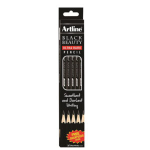 Artline Black Beauty Ultra Dark Pencils (10 X 10 Unit Pkt)