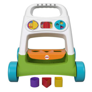 Fisher Price Busy Activity Walker with blcoks to sort and Store, for Sit-at Play and Walking Fun—in one!
