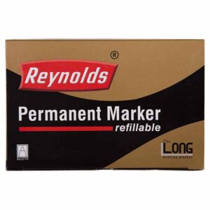Reynolds Permanent Black Marker (1 X 10 unit box)