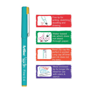 Artline Yoodle Fine Line Pen Set – Pack Of 10