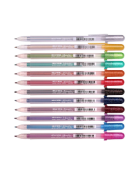 Sakura Gelly Roll Metallic Gel pens Pack of 12 assorted colors