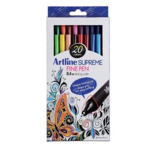 Artline Supreme Fineline Pen Et – Pack Of 20