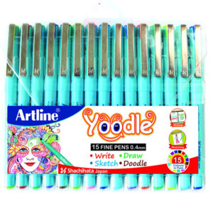 Artline Yoodle Fine Line Pen Set – Pack Of 15