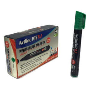Artline Permanent Marker Green (1 X 10 Unit Box)