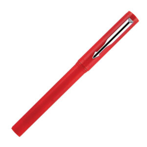 Parker Beta Standard Chrome Trim Ball Pen (Red)