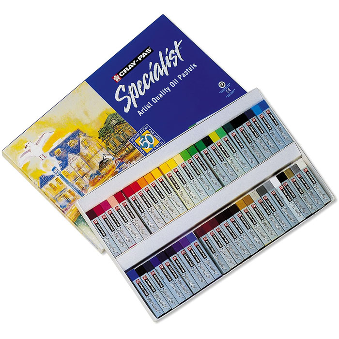 Sakura ESP12 12-Piece Cray-Pas Specialist Assorted Colors Oil Pastel Set 