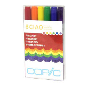Copic Marker Ciao Basic Set – Primary (6 pc)