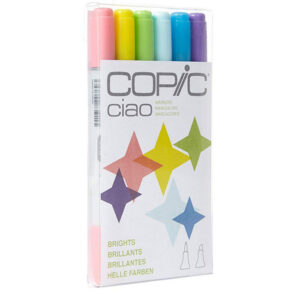 Copic Marker Ciao Basic Set – Brights (6 pc)