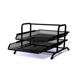 Chrome 9682 – Mesh Document Tray 2 Tier