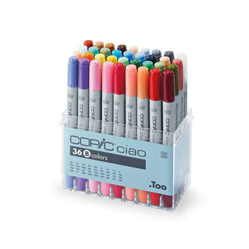 Copic Basic Sketch Marker Set V2 (12-Piece)