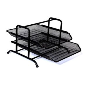 Chrome 9682 – Mesh Document Tray 2 Tier