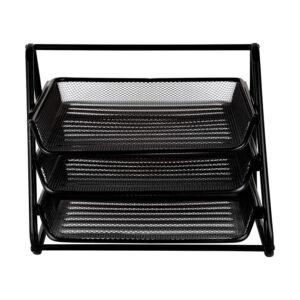 Chrome 9683 – Mesh Document Tray 3 Tier