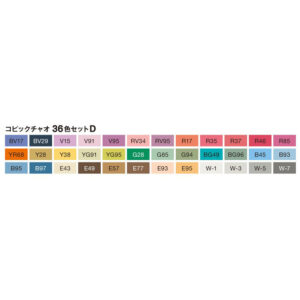 Copic Marker Ciao Basic Set (36 D pc)