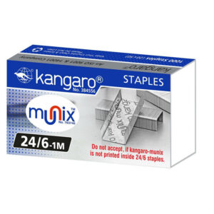 Kangaro No.24/6-1M Staple Pins – (1 x 20 pkts)