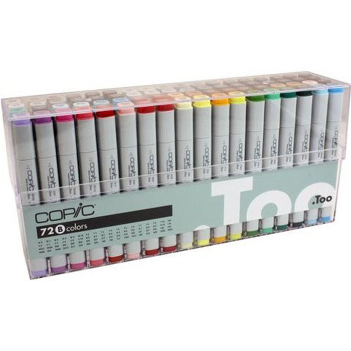 Copic Marker Sketch Set (72 B Pc) – IMPERIAL STATIONERY MART