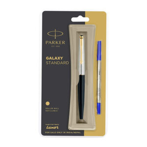 Parker Galaxy Roller Pen Black GT