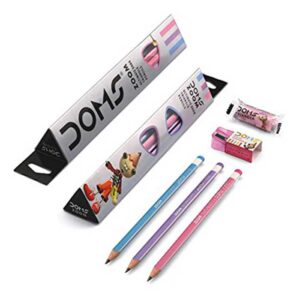 DOMS Zoom Triangle Extra Dark Pencil (10 X 10 Unit Pkt)
