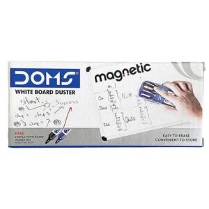DOMS WHITE BOARD DUSTER MAGNETIC (WITH 2 MARKERS)