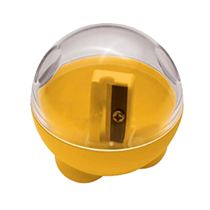 Apsara Spaceball Sharpener (20 X 1 Unit box) (4 Assorted Colours)