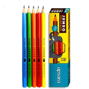 Apsara Jumbo Extra Dark Pencils (1 X 5 Unit Pkt)