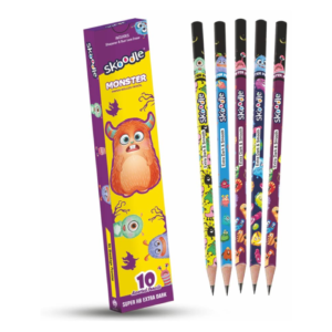 SKOODLE MONSTER SERIES PAPER ROLL PENCIL (PACK OF 100 PCS)
