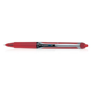 PILOT V7  RT CLICK PEN RED