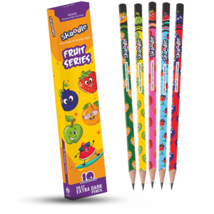 SKOODLE FRUIT SERIES PAPER ROLL PENCIL (PACK OF 10 PCS)