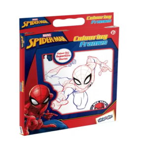 SKOODLE COLOURING FRAME SPIDER MAN